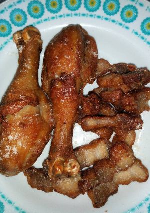 รูปของ ไก่ต้มทอดกรอบ