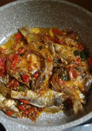 Foto resep Balado ikan asin