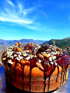 صورة لوصفة كيك محشى بنكهة الكبريس🐼🌺👍