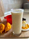 Smoothie με μπανάνα 🍌 πορτοκάλι 🍊 γάλα 🥛 χωρίς ζάχαρη στο μούλτι