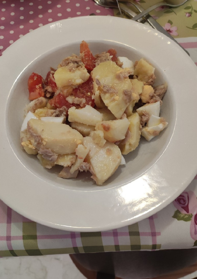 Una foto de Patatas aliñadas