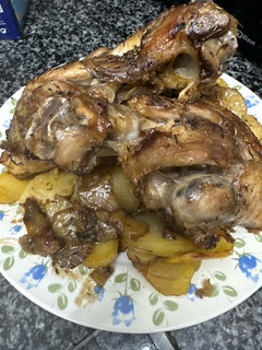Una foto de 615. Codillo al horno (principal carne)