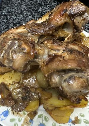 Una foto de 615. Codillo al horno (principal carne)