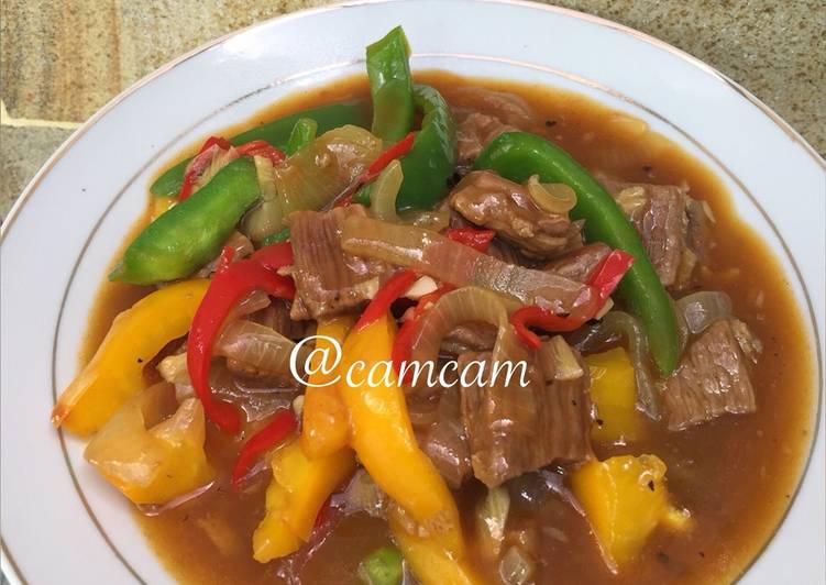 Resep Daging lada hitam yang Bisa Manjain Lidah