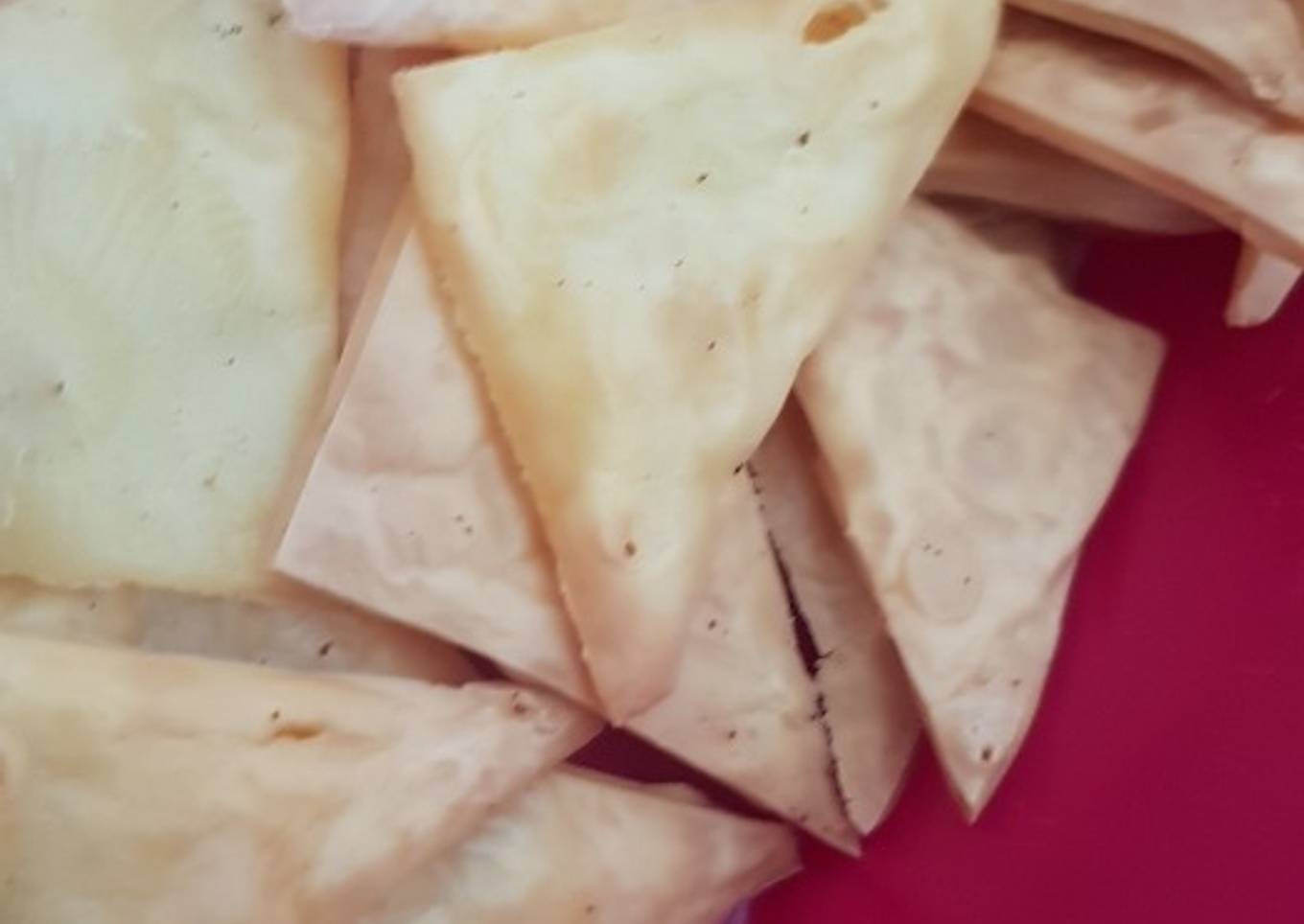Camilan keto keju slice panggang