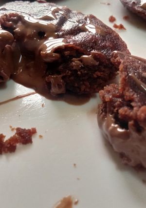 A picture of Choco lava idli cake.