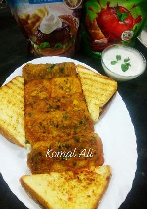 A picture of Bread pakora.