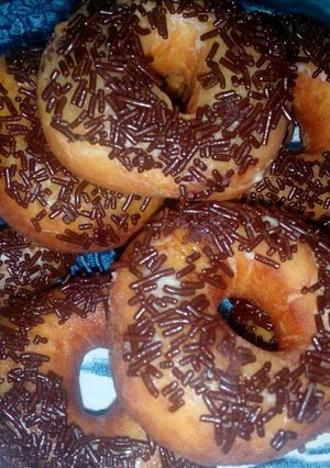Foto resep Donat labu kuning praktis