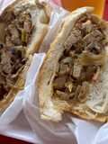 Sandes de carne assada