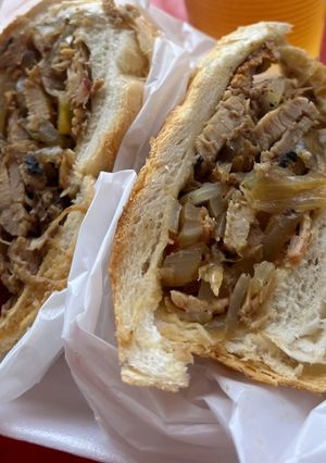Foto de Sandes de carne assada