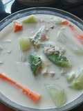 Petola Dan Labu Air Masak Lemak Putih