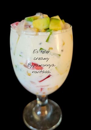 Foto resep Es teler creamy
