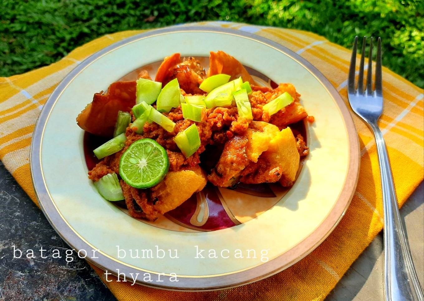 Batagor Bumbu Kacang ala Abang2