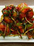 Kimchi Mentimun Lokio (오이소 바기 김치)