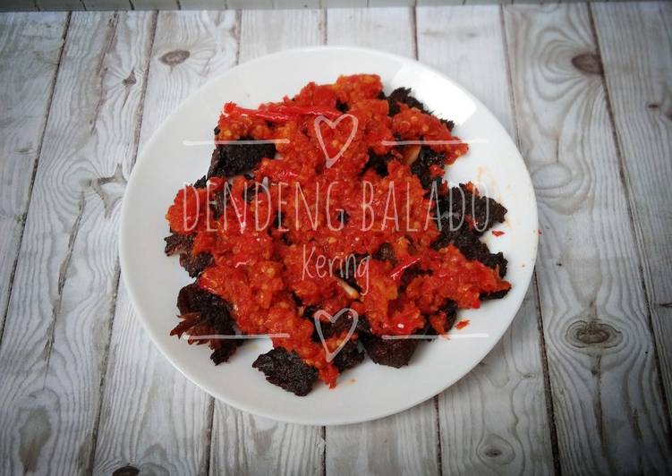 Dendeng Balado Kering