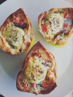 Foto resep Oven toast bread telur ceplok