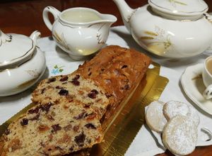 Una foto de Pan de té (tea loaf)