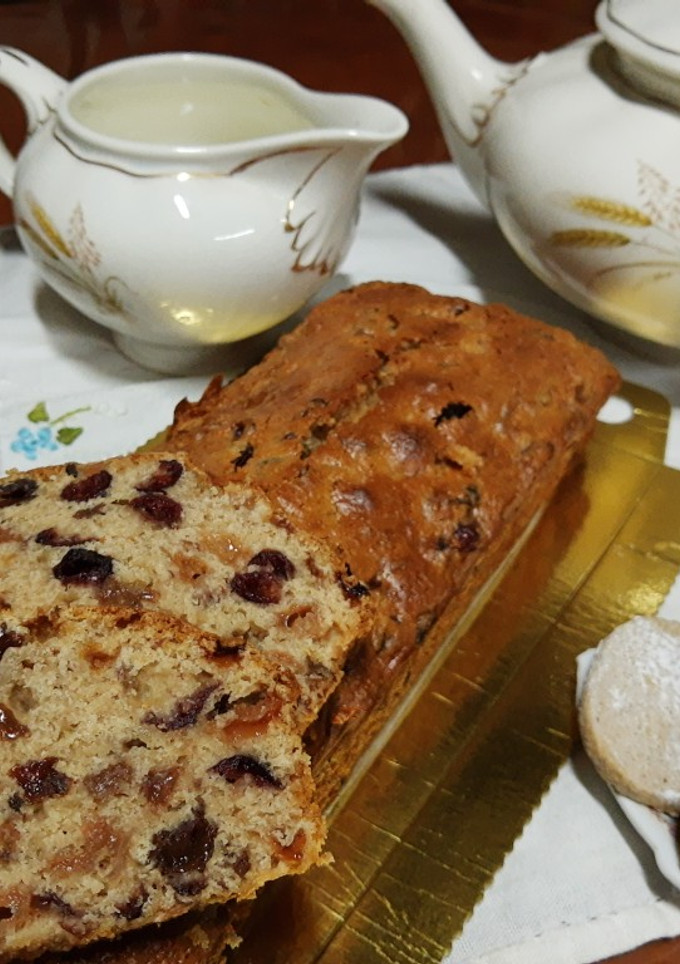 Una foto de Pan de té (tea loaf)