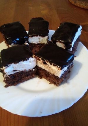 Habos kocka recept fotója