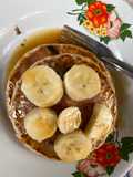 Hot cakes de avena