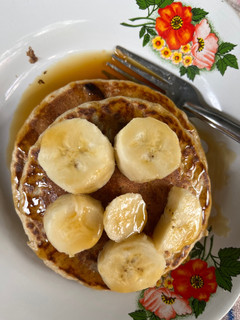 Una foto de Hot cakes de avena