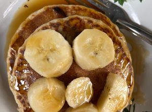 Una foto de Hot cakes de avena