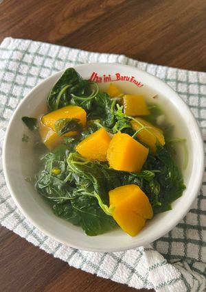 Foto resep Sayur Bening Labu Kuning
