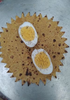 عکسی از دستور نان خرفه (نان محلی گیلان)