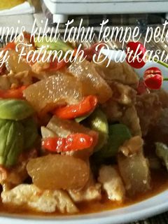 Foto resep Tumis Kikil Tahu Tempe Pete