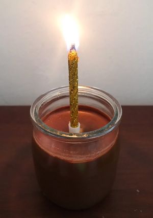 Una foto de Postre de chocolate
