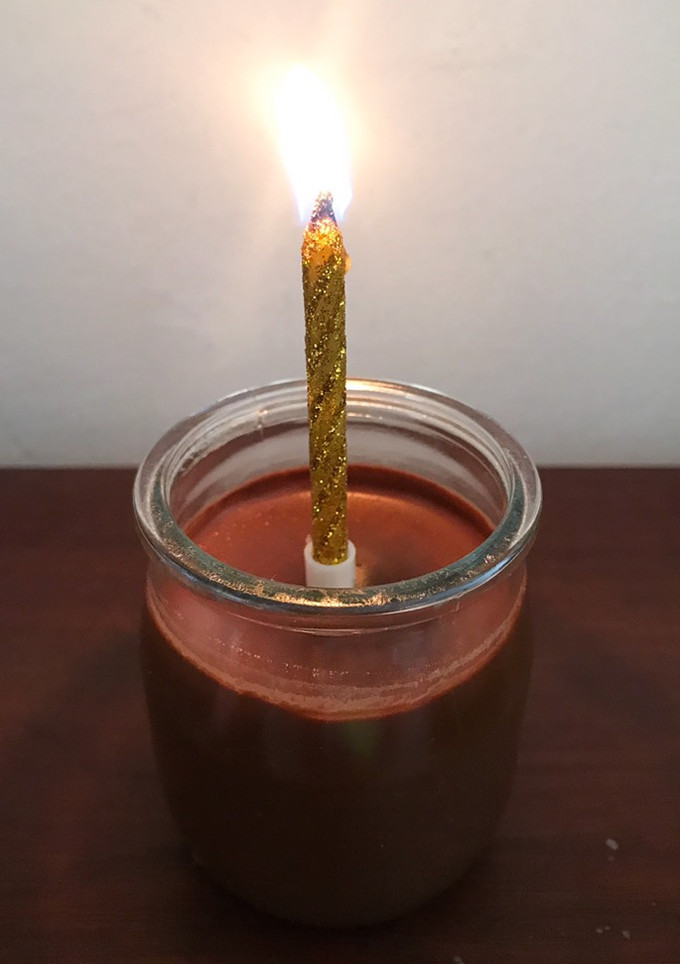 Una foto de Postre de chocolate