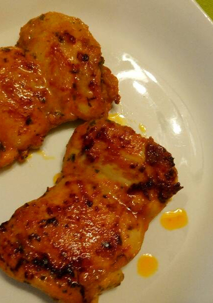 Una foto de Churrasquitos de pollo aliñados