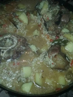 Una foto de Guiso de arroz con osobuco ;)
