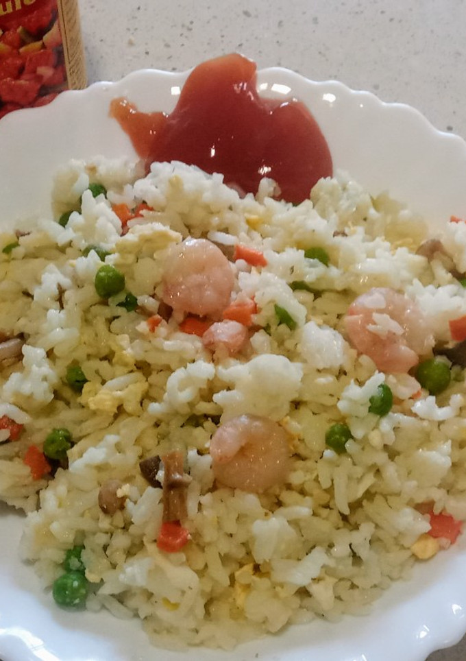 Una foto de Arroz con delicias