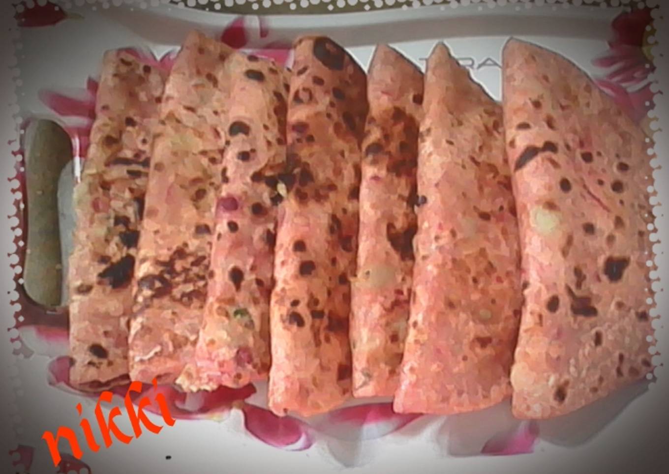 Pink Parantha