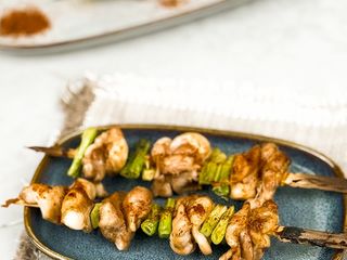 Japanese yakitori (chicken thigh)