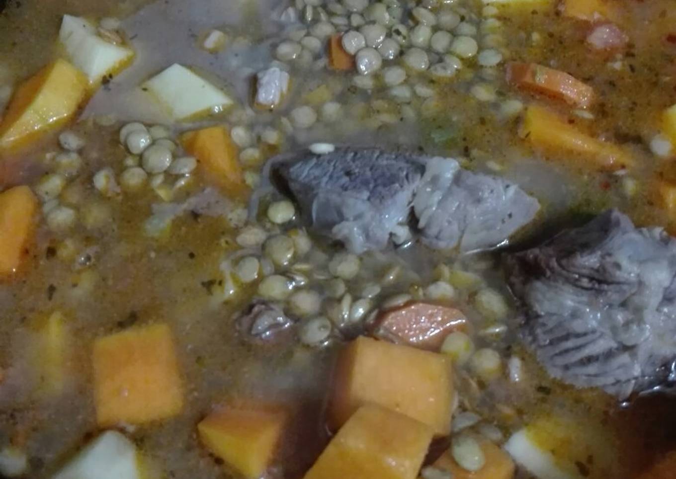 Guiso de lentejas