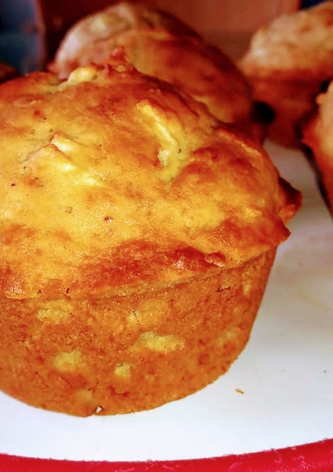 Una foto de Muffins  de Manzana y Canela