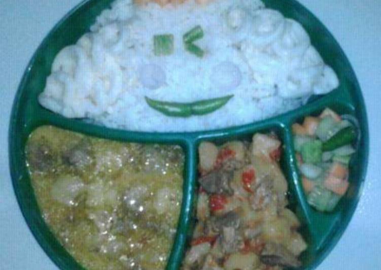 Resep Bento Kare, Ati Ampela Kentang Bumbu Merah, Acar yang Bikin Ngiler