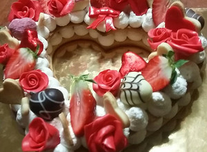 Foto di Cream tart romantica