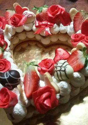 Foto di Cream tart romantica