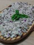 Bruschette cu salată de ton cu ciupercuțe