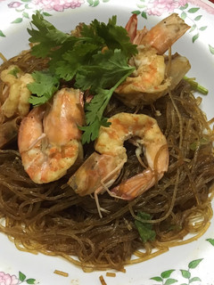 รูปของ กุ้งอบวุ้นเส้น (หม้อหุงข้าว)