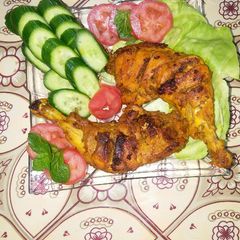 A picture of Tandoori chicken piece recipe.