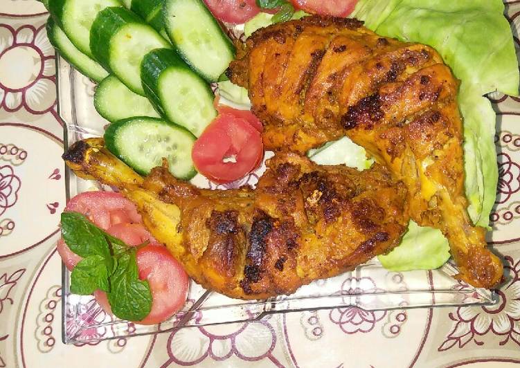 How to Make Perfect Tandoori chicken piece recipe