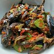 Terong Ikan Asin Balado Sambal Ebi Petai Pedeeeesss