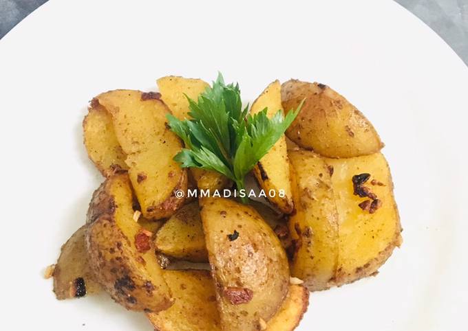 Cara Gampang Menyiapkan Potato Wedges Teflon Anti Gagal