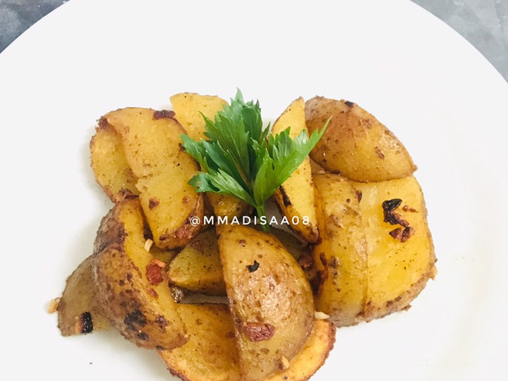 Cara Gampang Menyiapkan Potato Wedges Teflon Anti Gagal