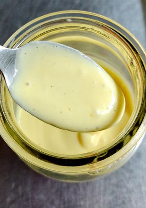 Una foto de Mayonesa casera. Saludable