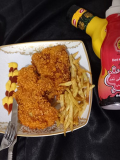 عکسی از دستور شنیسل مرغ